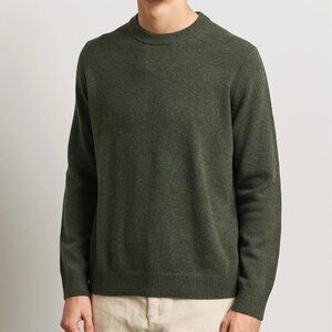 Cos Green Yak Wool Sweater Sz M